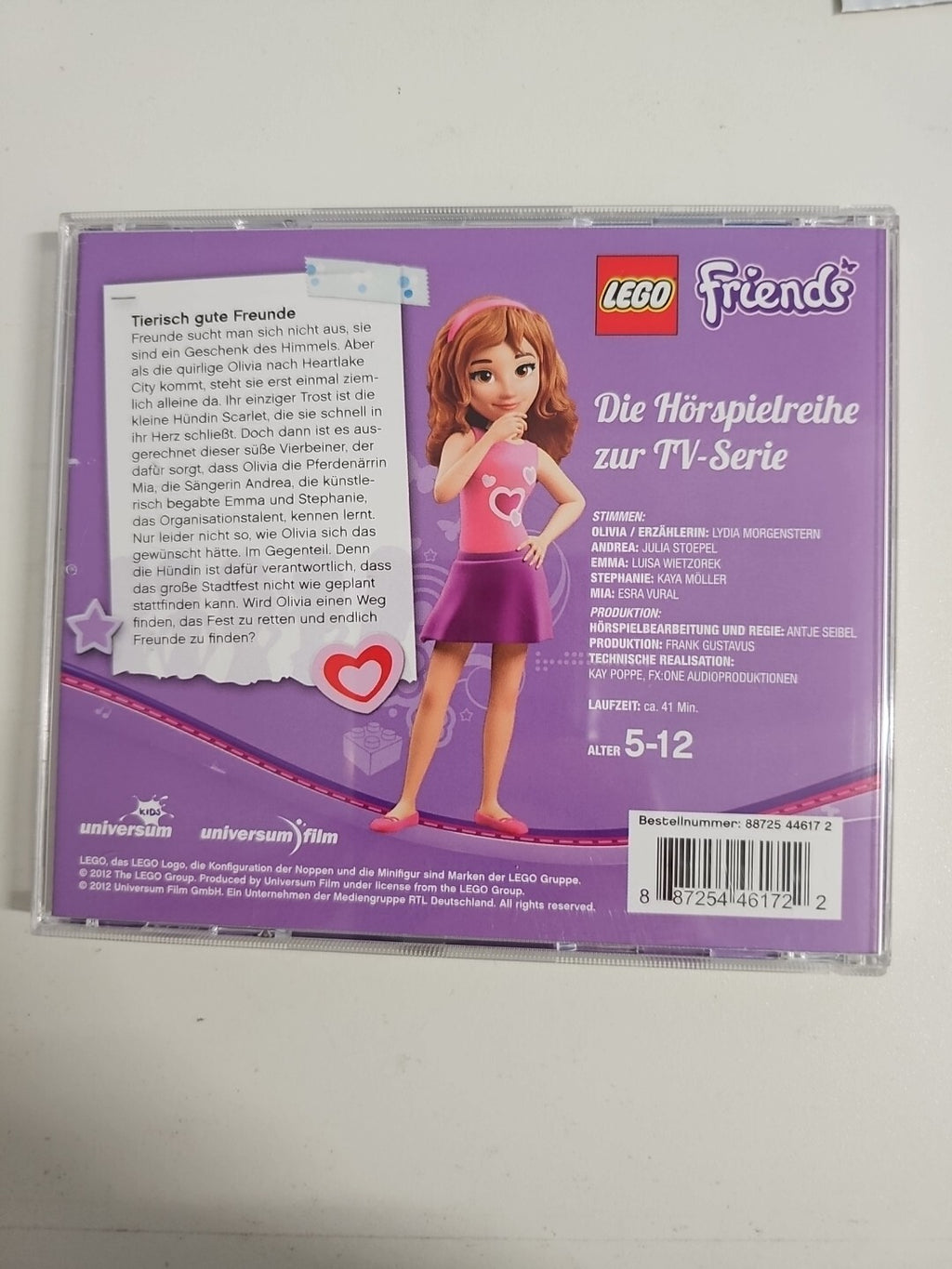 EB1474 Lego - Friends - Folge 1: Tierisch gute Freunde - Hörspiel - Alter: 5- 123