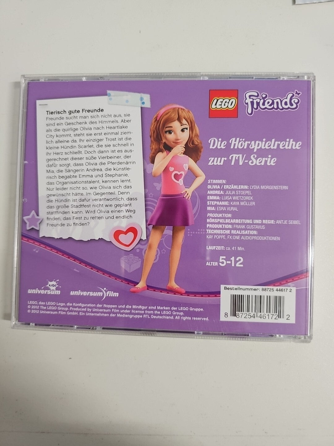 EB1474 Lego - Friends - Folge 1: Tierisch gute Freunde - Hörspiel - Alter: 5- 123