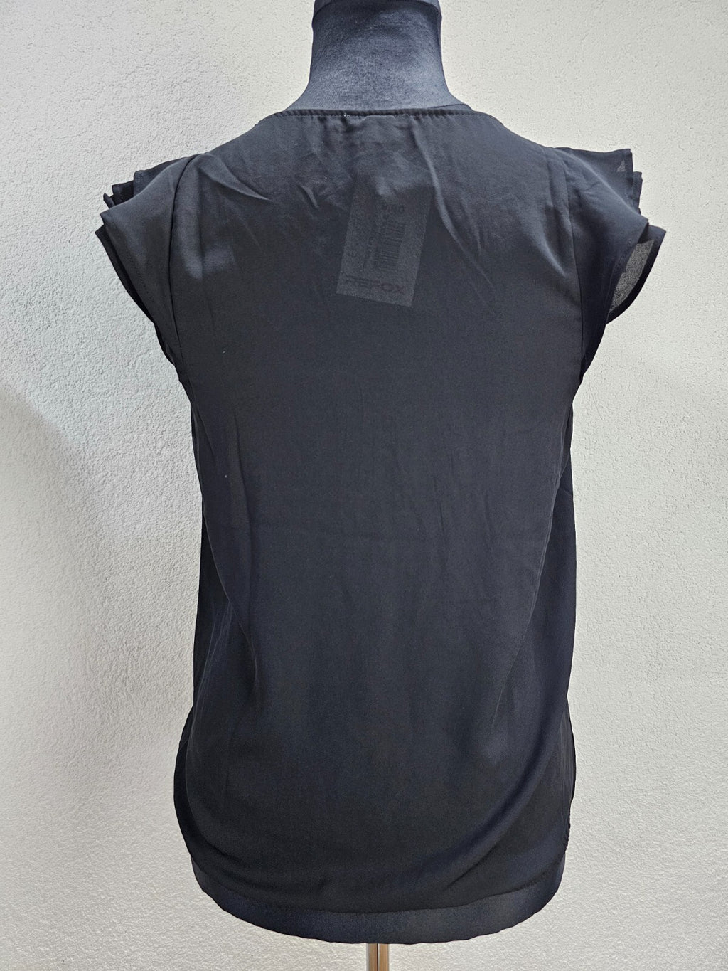 EK6357 Damen Bluse von Amisu, schwarz, Gr.L3