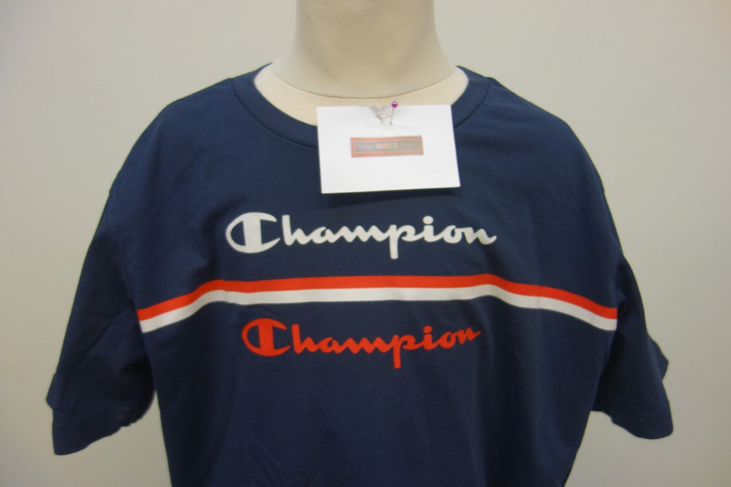EK2627 Jungen Oberteil von Champion Größe 162/167 dunkelblau1