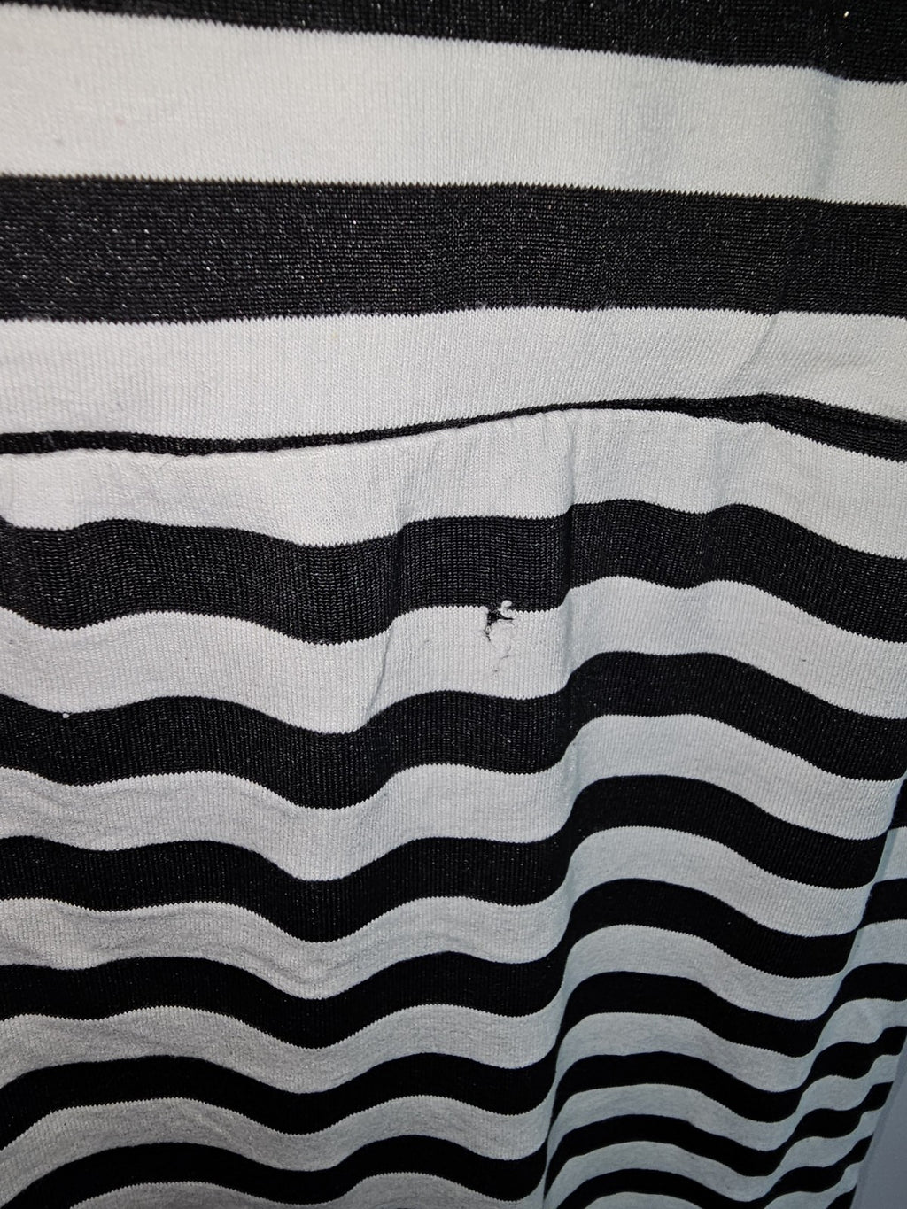 EK7982 Mädchen Kleid von Polo Ralph Lauren, schwarz weiß Gestreift, Gr.1405