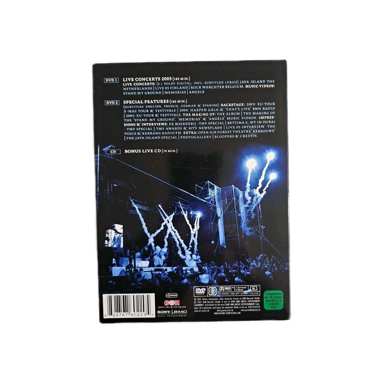 EB4231 The Silent Force Tour (2 DVDs + Audio-CD)2
