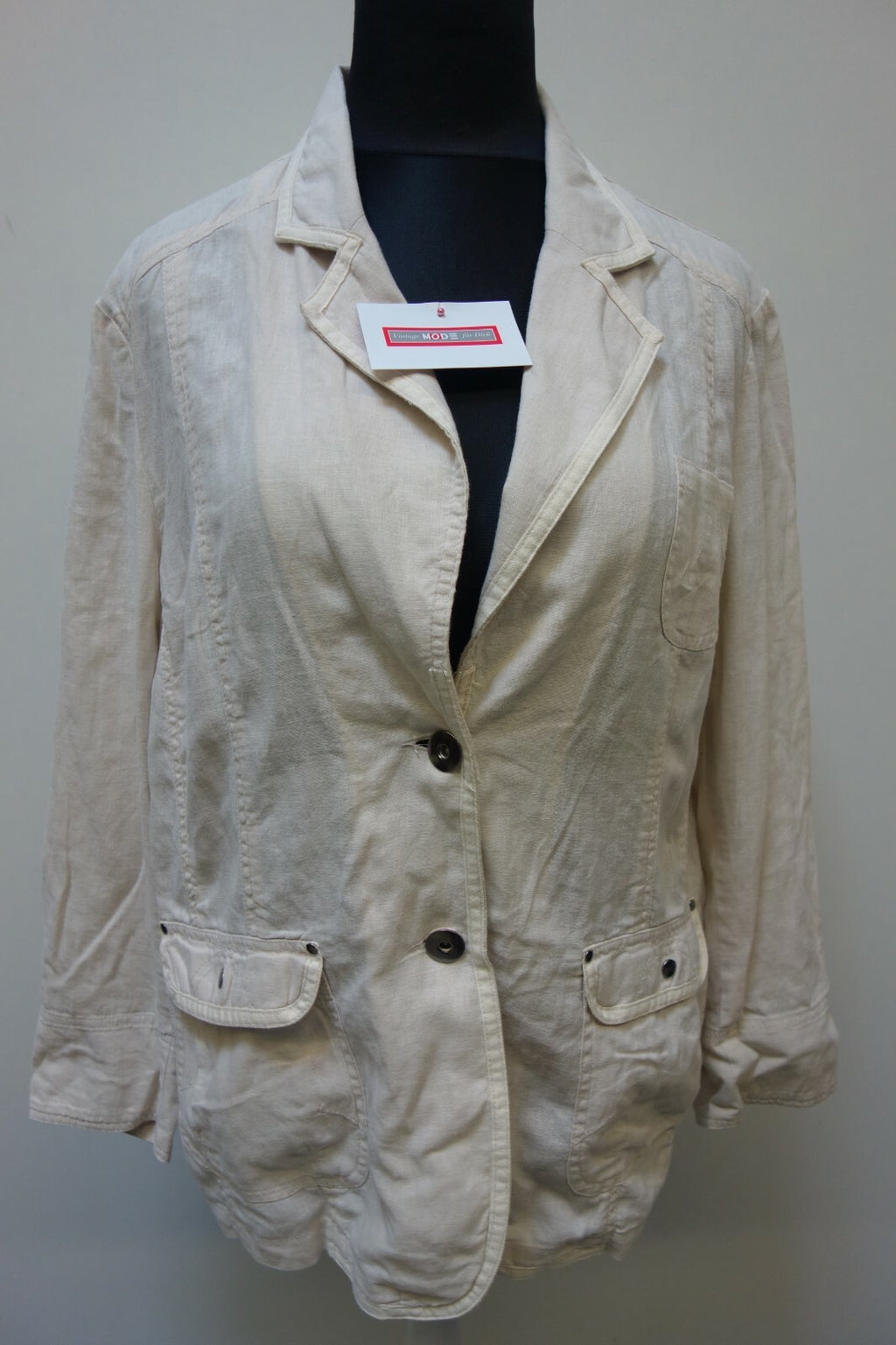 EK1027 Damen Jacke von Jessica by C&A, beige, Gr. XL0