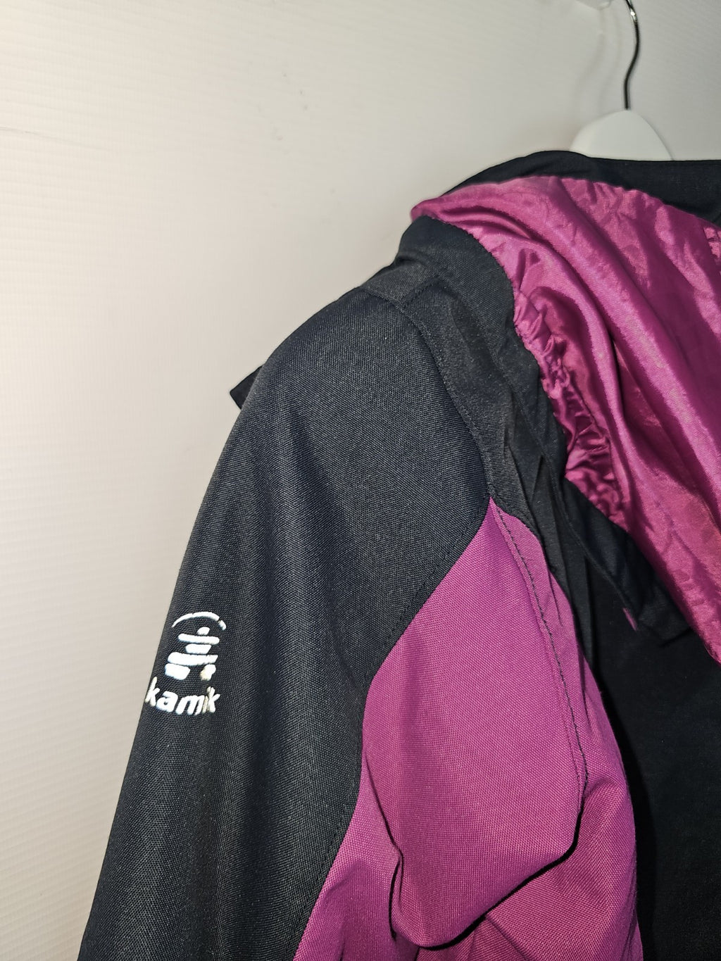 EK7672 Mädchen 2 Teilige Jacke von Kamik, Schwarz/Pink, Gr.1406