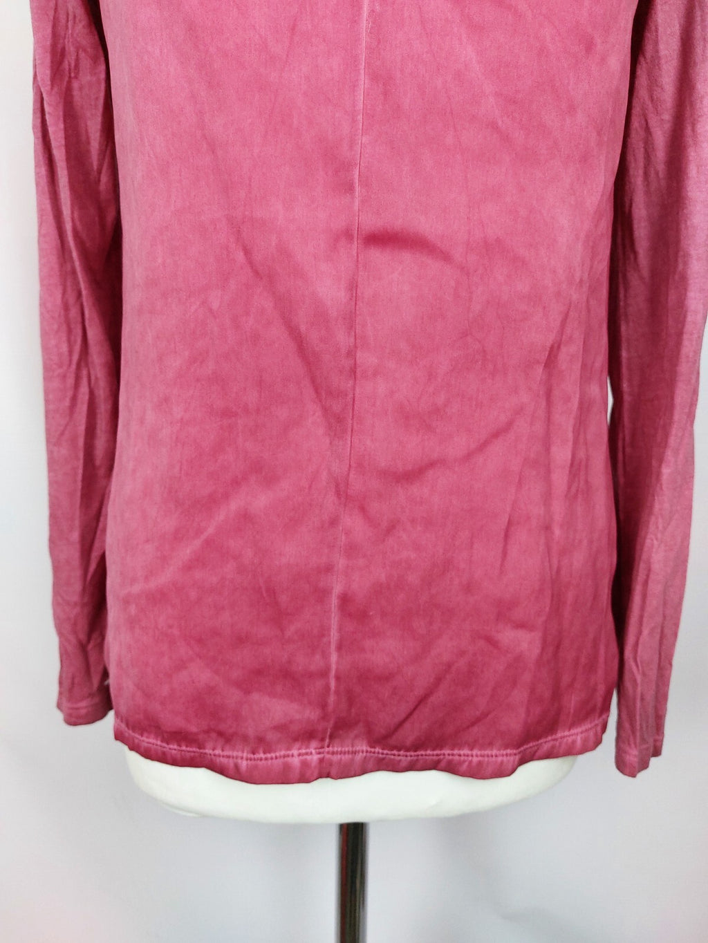 EK4978 Damen Bluse von Tom Tailor, granatapfelrot, Gr. S2