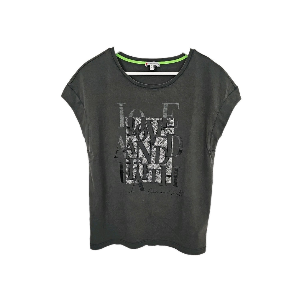 EK9899 Damen T-Shirt Street One Gr.36 Grau0