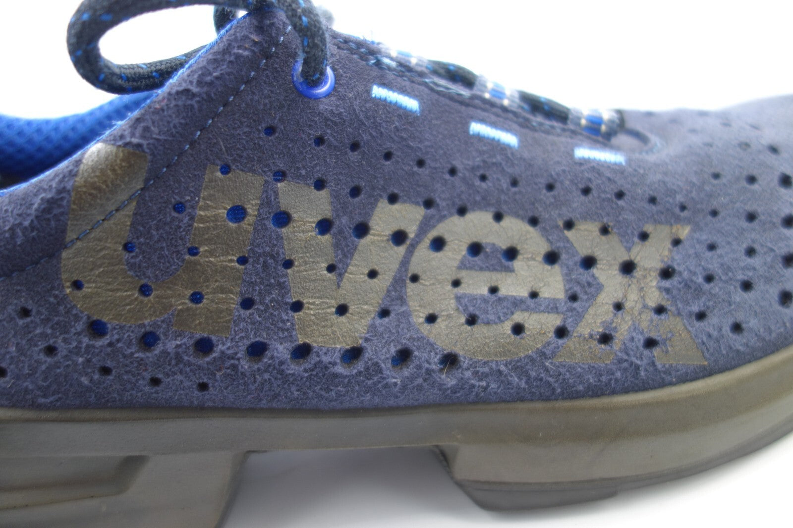 ES0056 Sicherheitsschuhe von Uvex, blau, Gr. 465