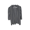 EK9337 Damen Jacke Gr.42 Schwarz Gestreift0