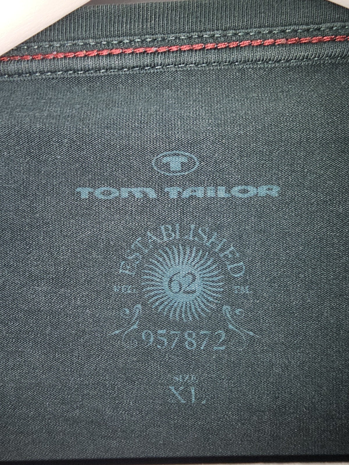 EK8811 Damen Langarmshirt von Tom Tailor, grün, Gr.XL2