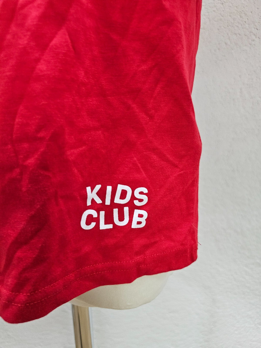 EK6192 Kinder T-Shirt FC Bayern München, rot, Gr. 1282