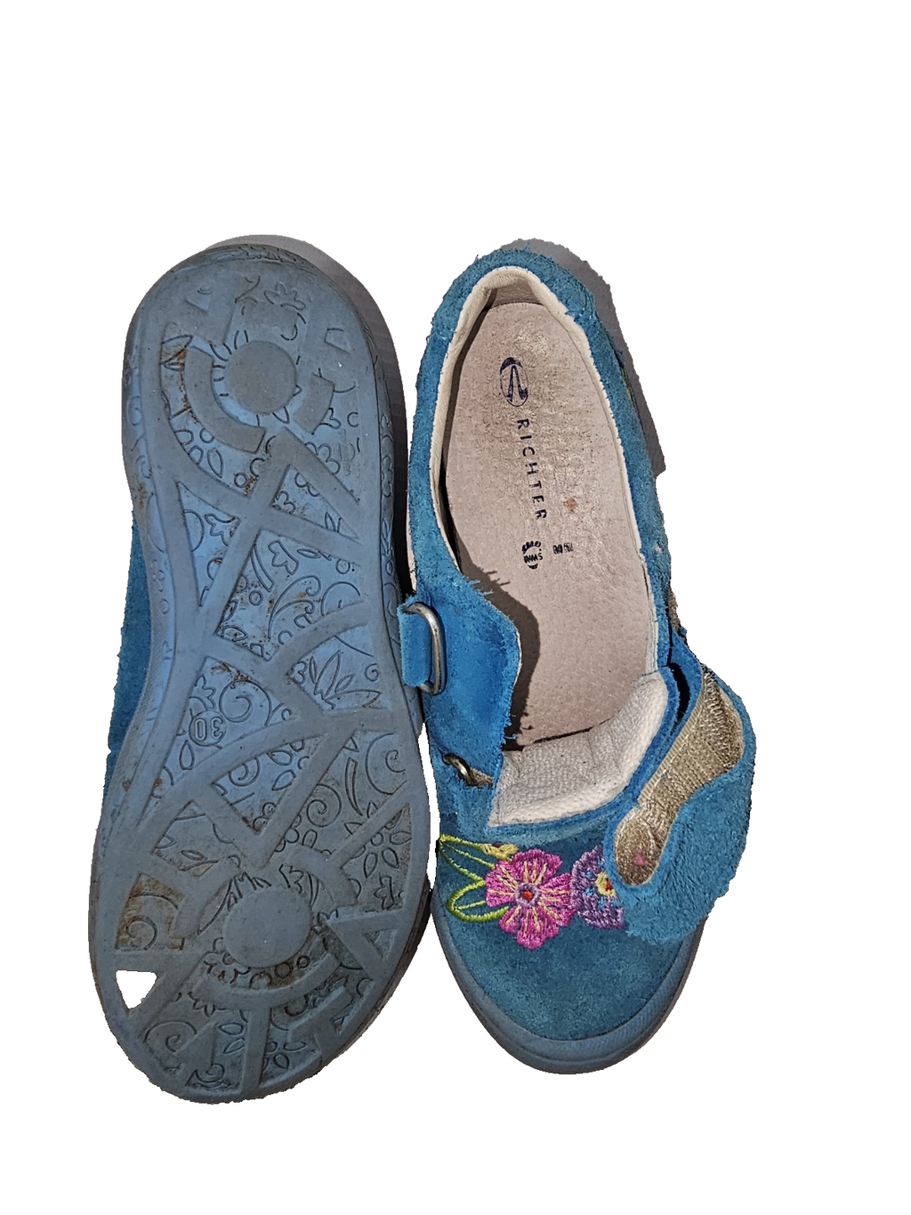 ES0732 Mädchen Halbschuh von Richter, Türkis, Gr.303