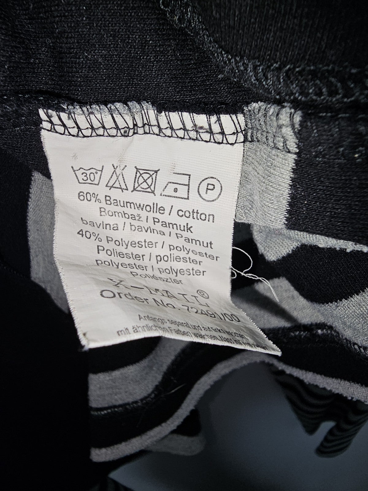 EK8649 Damen Shirt von X-Mail, grau-schwarz, Gr.XXL2