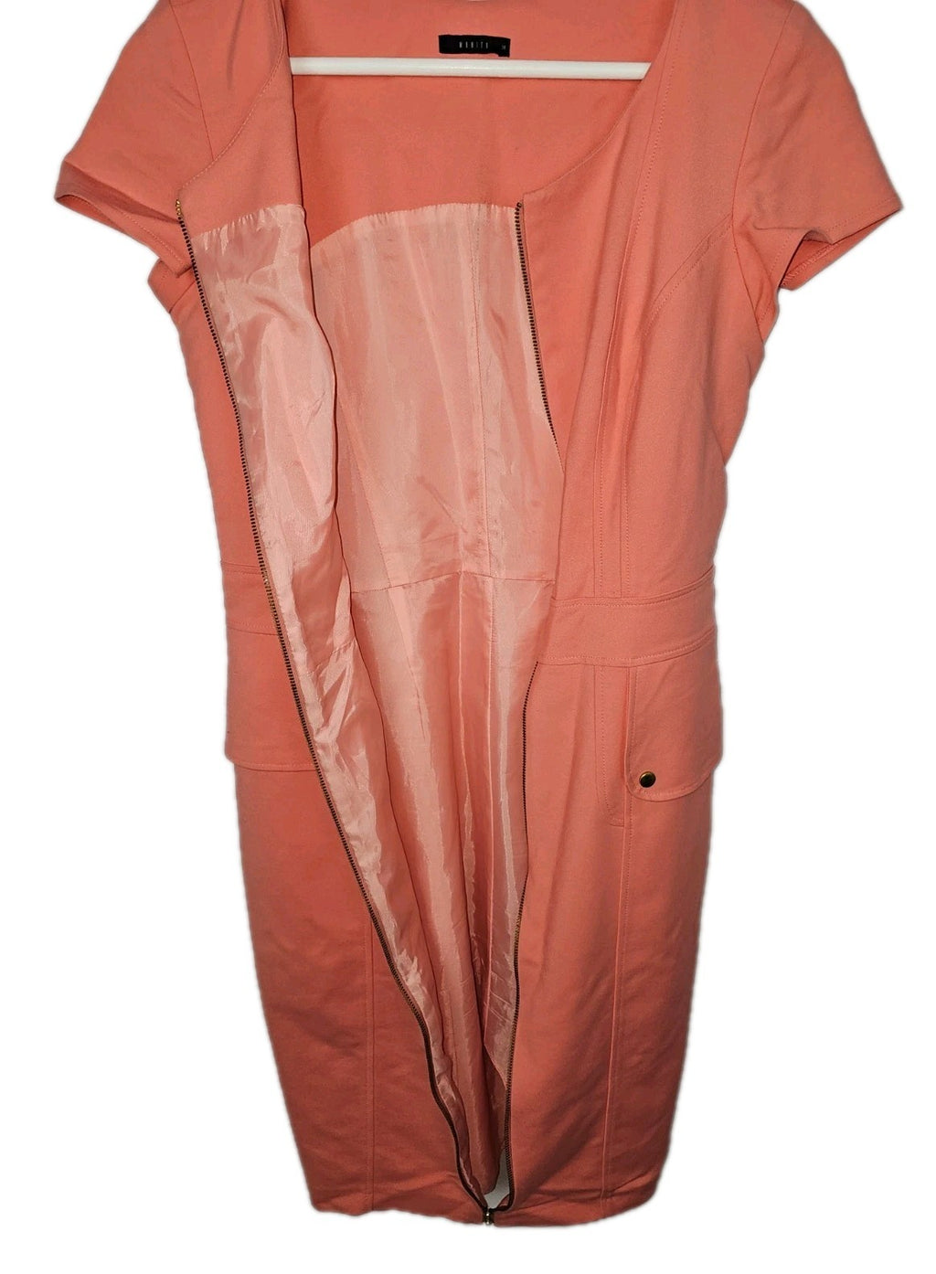 EK8814 Damen Kleid von Mohito, Korallrot, Gr.385