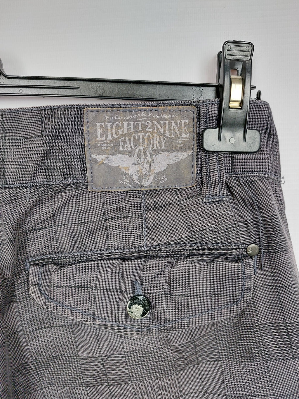 EK4877 Herren kurze Hose von Eight2Nine, grau, gr. W306