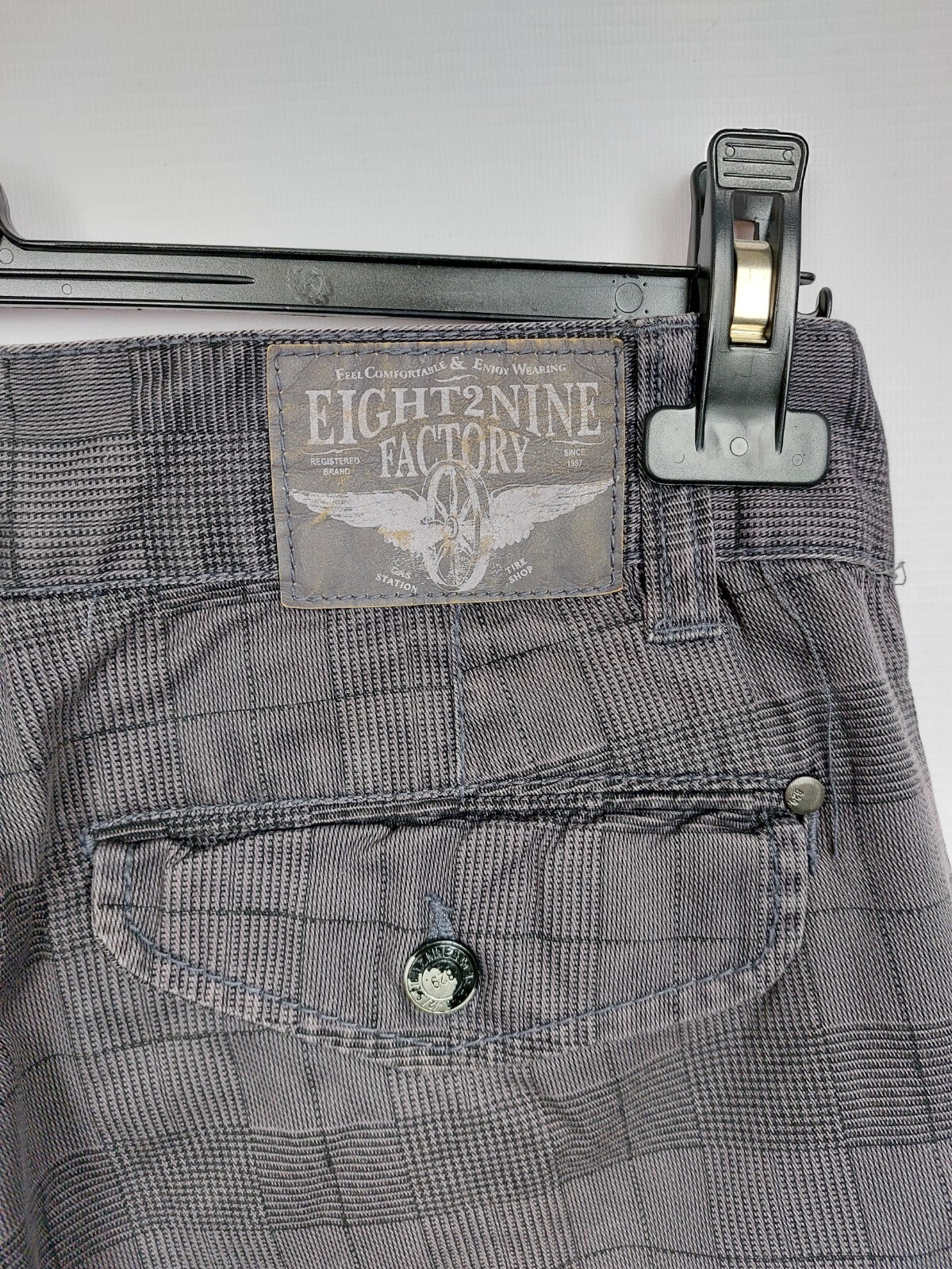 EK4877 Herren kurze Hose von Eight2Nine, grau, gr. W306