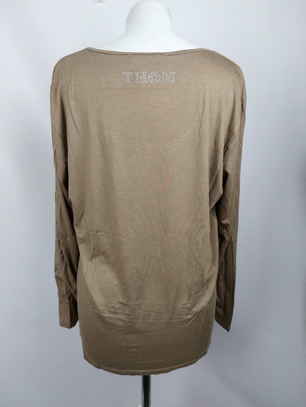 EK4619 Damen Shirt von THOM, beigebraun, Gr. L3