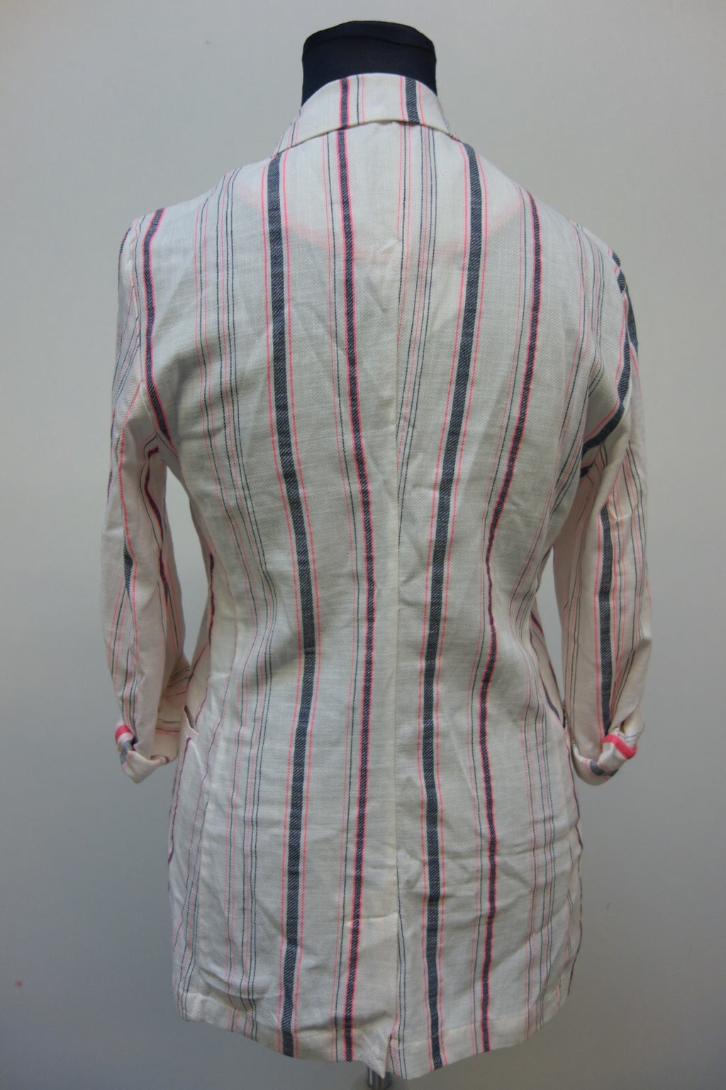 EK3265 Damen Cardigan von Bershka, gestreift, gr. L3