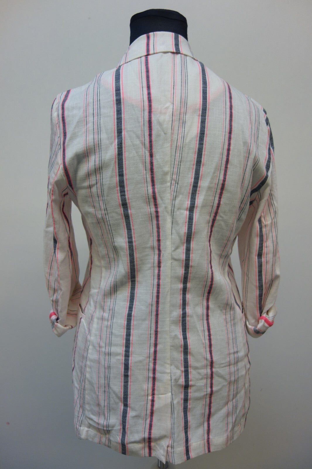 EK3265 Damen Cardigan von Bershka, gestreift, gr. L3