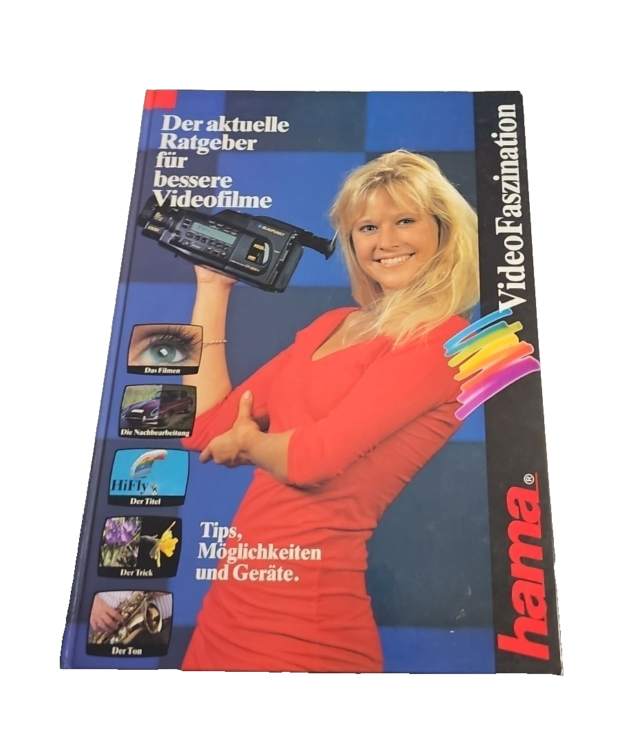 EB2889 RATGEBER f. Video-Filmer "Hama Faszination" BUCH hardcover 250Seiten ~ 0