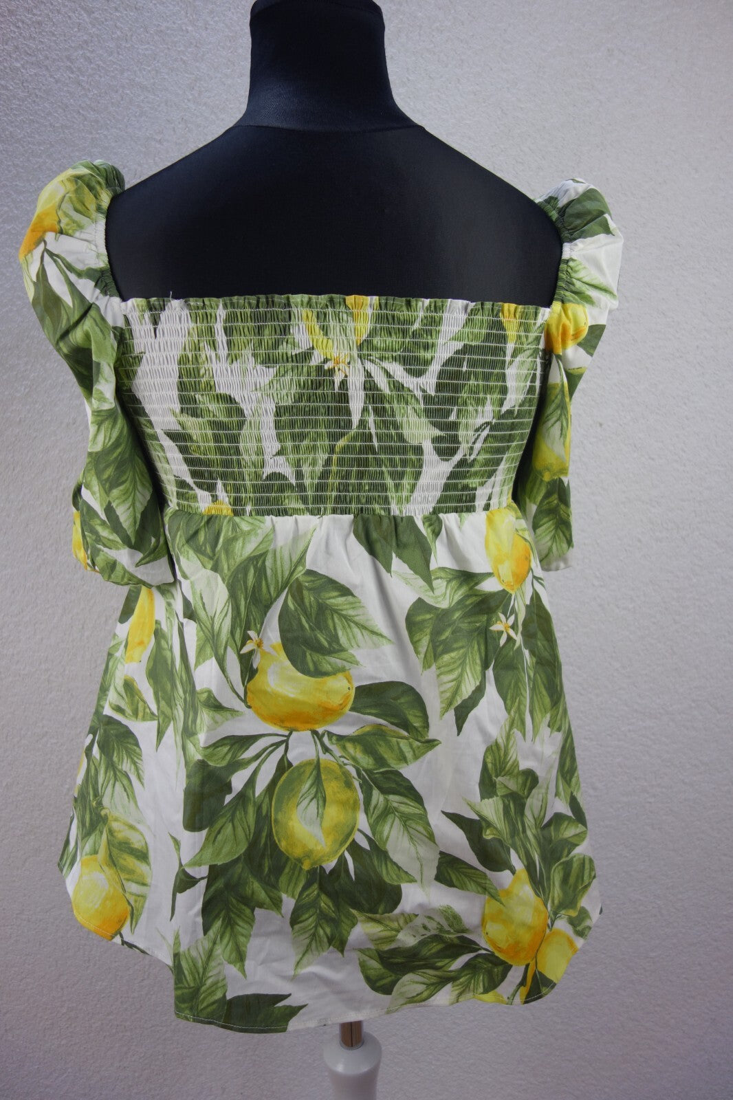 EK4164 Damen Oberteil von H&M, grün, weiß, gelb, gr. XL4