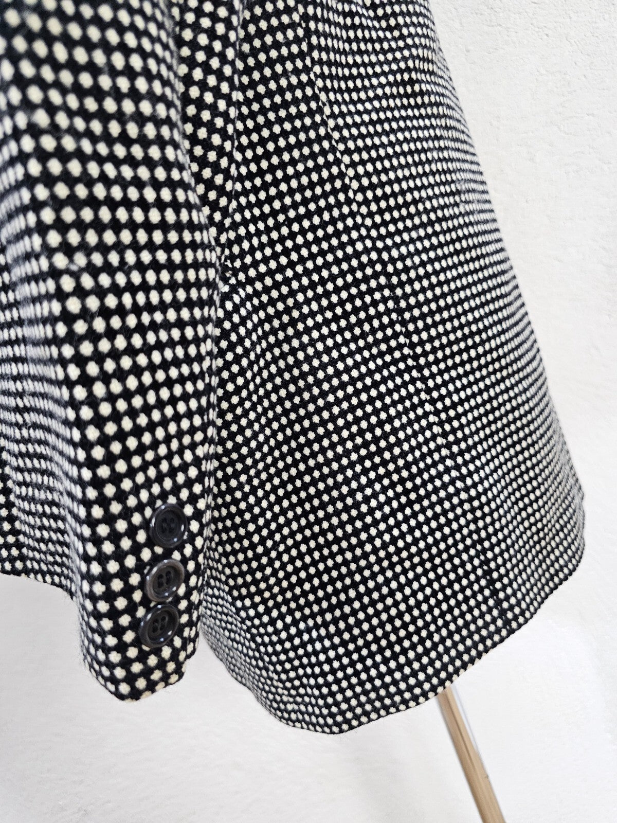 EK1733 Herren Jackett von "Ihr Herren Spezialist" schwarz/weiß, Gr. 504