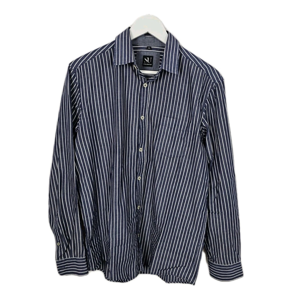 EK8994 Herren Hemd von Straight Up, blau, Gr.M0