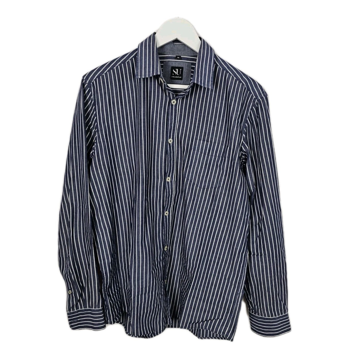 EK8994 Herren Hemd von Straight Up, blau, Gr.M0