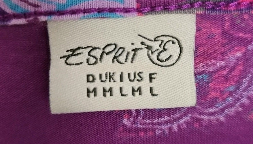 EK9706 Damen T-Shirt Esprit Gr.M Lila1