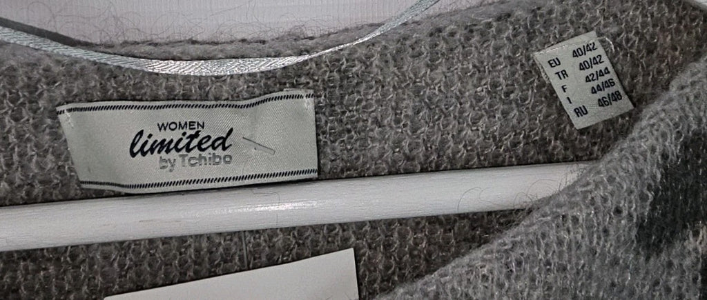 EK9624 Damen Pullover von Tchibo, grau, Gr.40/422