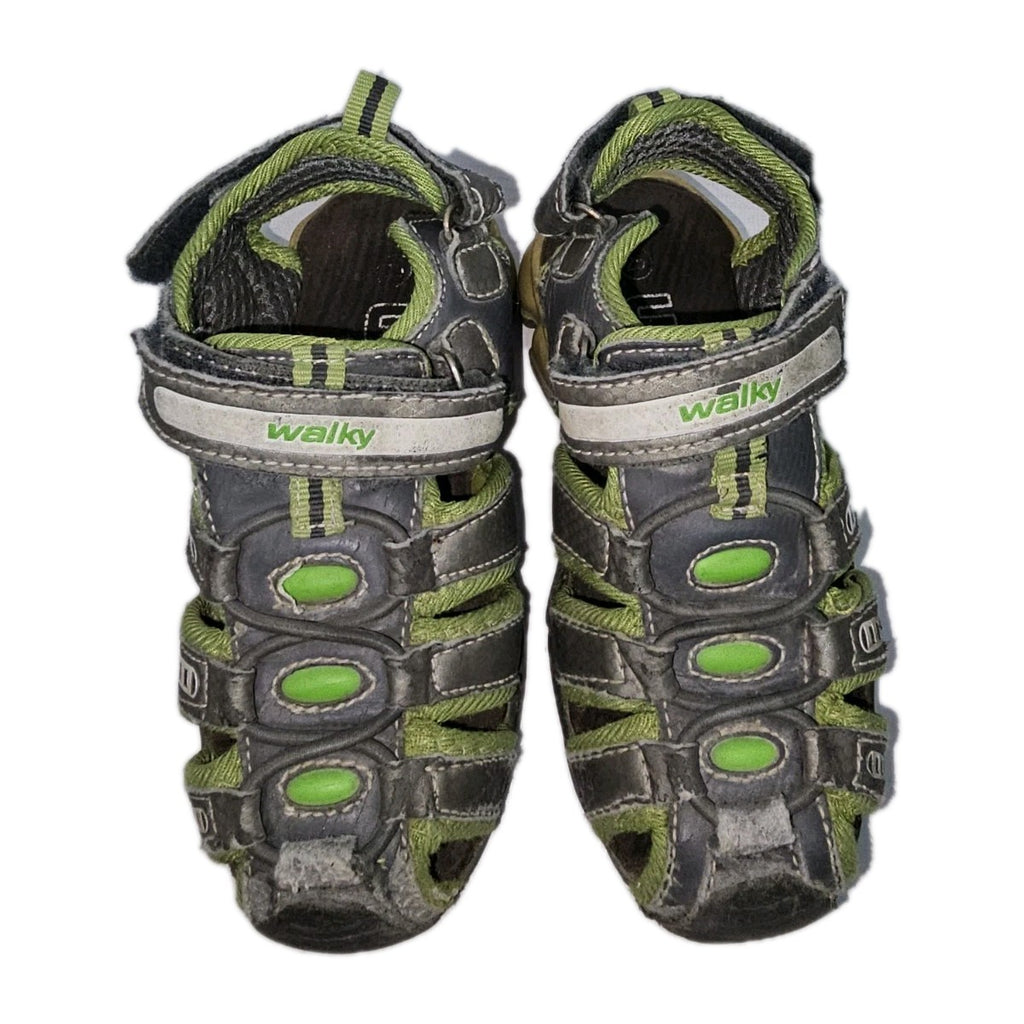 ES912 Jungen Schuhe von Walky, grün-grau, Gr.251