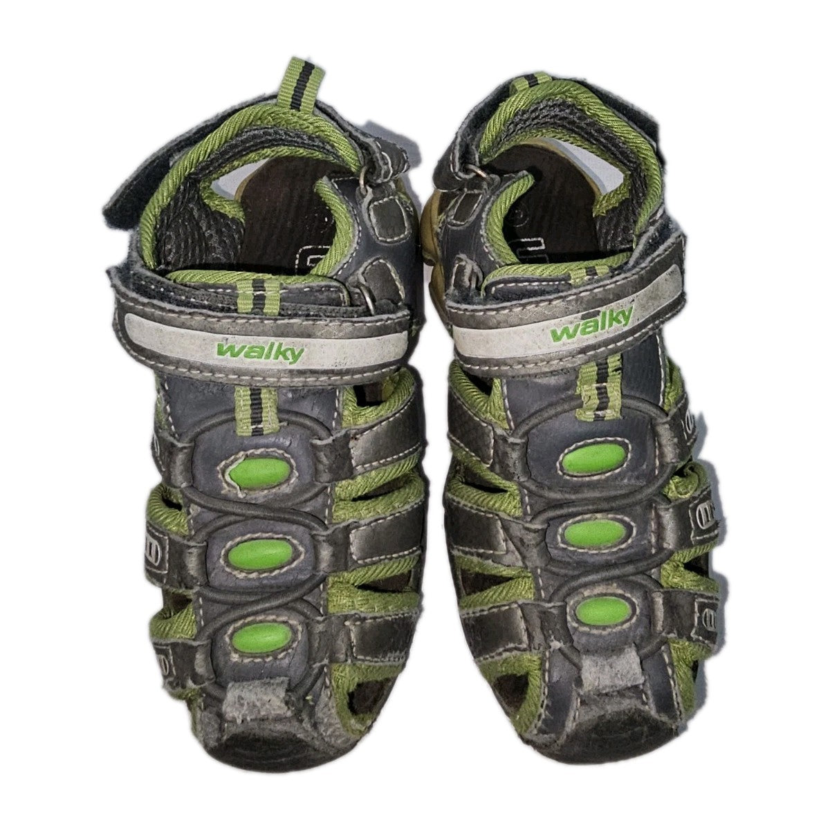 ES912 Jungen Schuhe von Walky, grün-grau, Gr.251