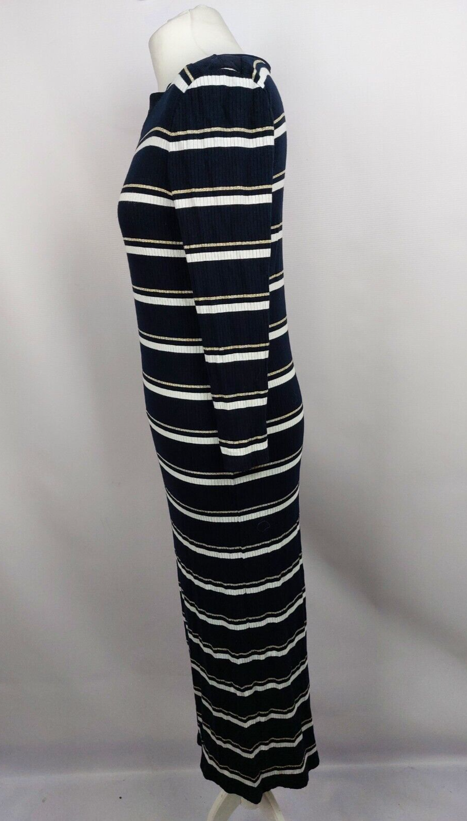 EK3560 Damen Kleid von Massimo Dutti, blau-weiß, Gr.M ( nach Größentabelle)2
