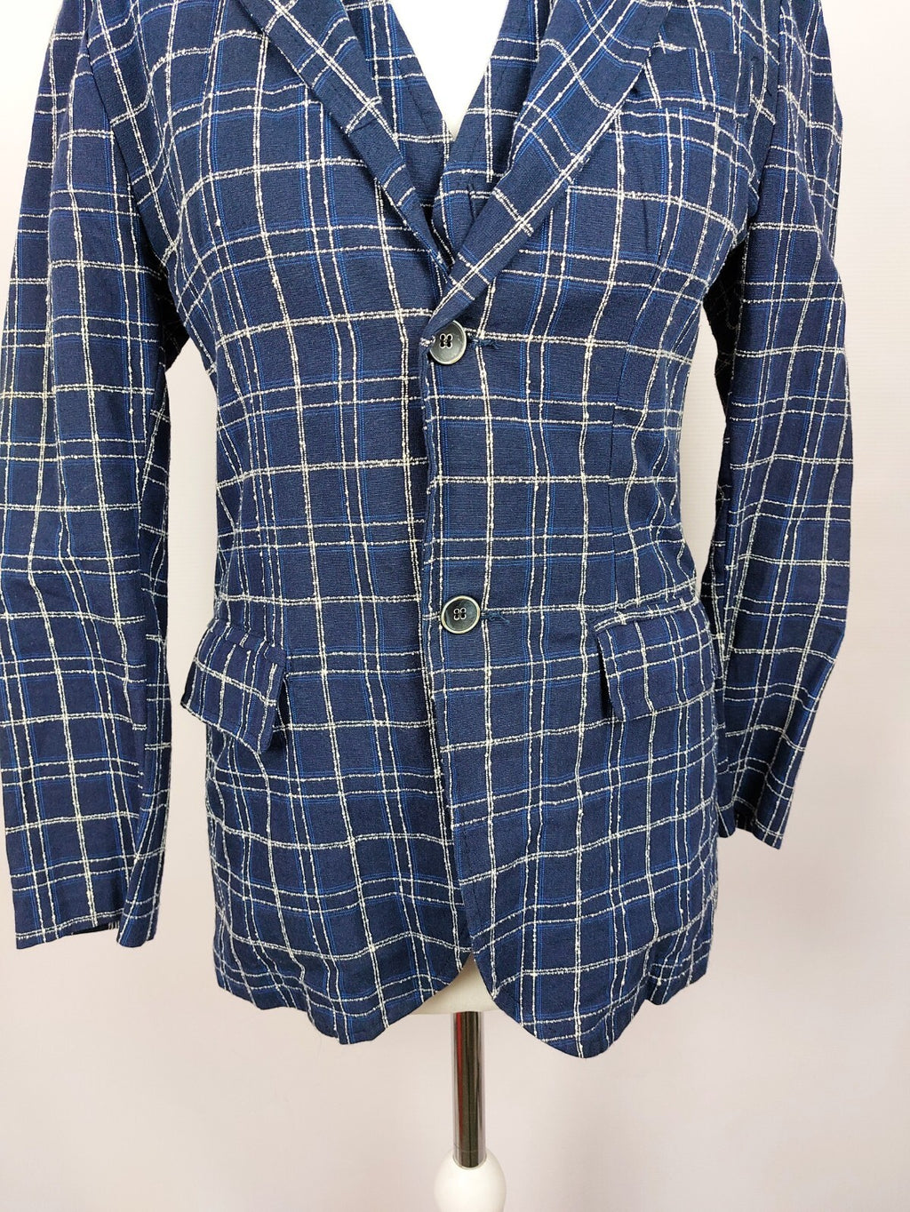 EK3860 Damen Set von Wilfed, blau/weiß kariert, Gr. S, 3 teilig10