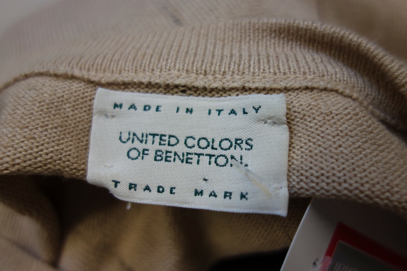 EK0132 Damen Longshirt von United Colors of Benetton, beige, Gr. L4