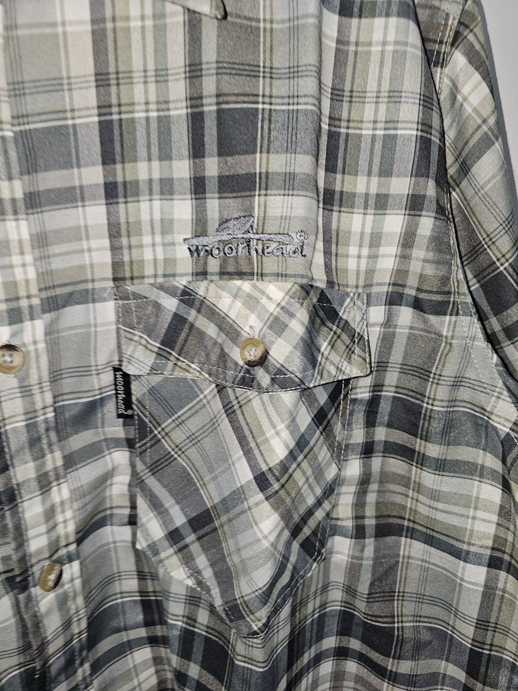 EK9065 Herren Hemd von Moorhead, Grün/grau, Gr. XL2