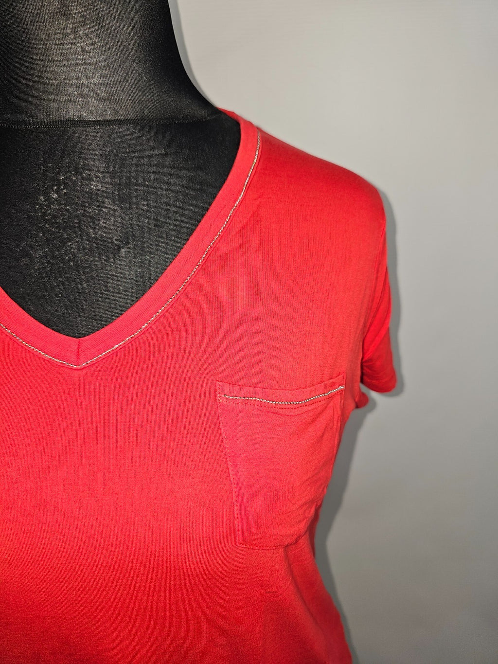 EK6506 Damen T-Shirt von Estelle Jolie, rot, Gr.421