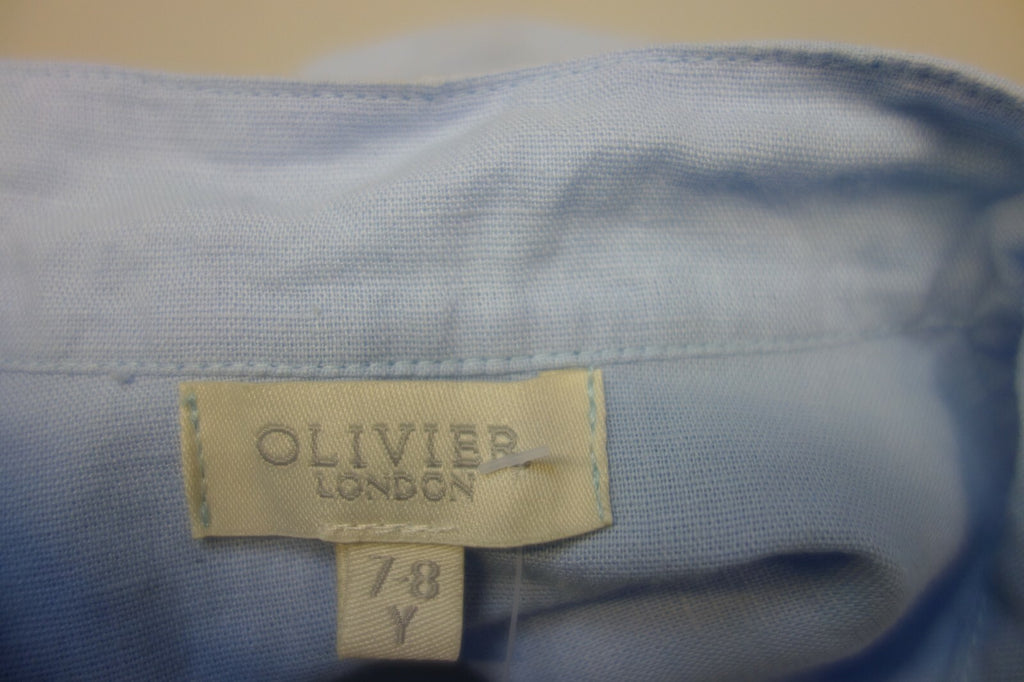 EK0747 Jungen Hemd von Oliver London, blau, Gr. 7-8 Y4