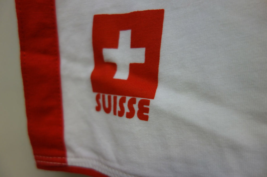 EK1407 Herren Sport Set von Suisse, rot/weiß, M8