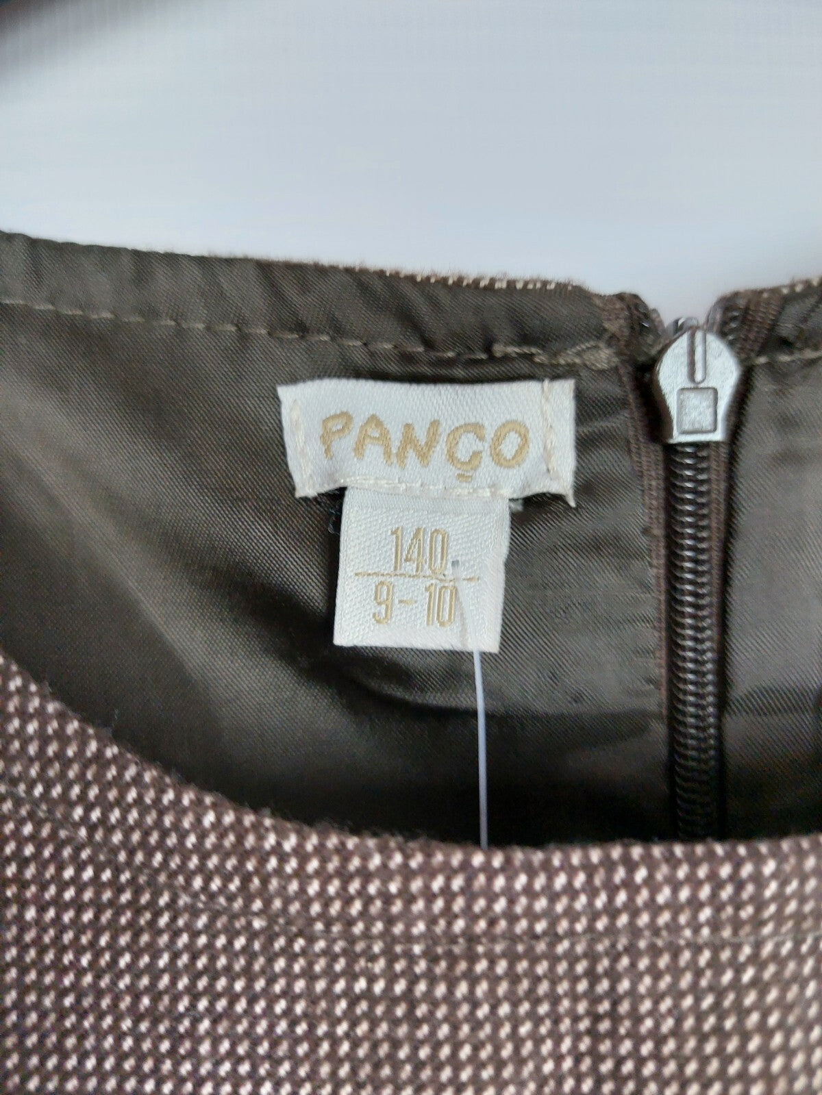 EK3444 Mädchen kleid von Pango, braun, Gr.1404