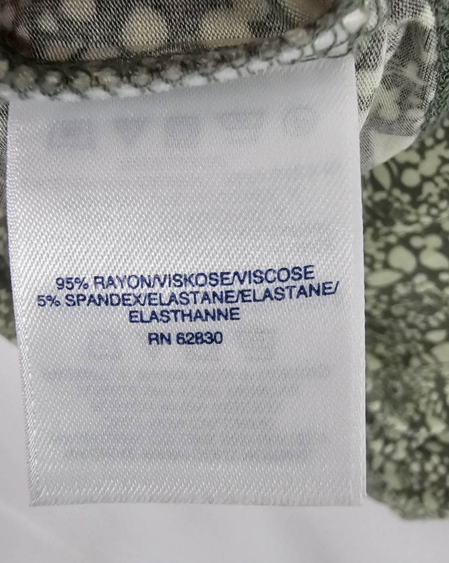 EK8344 Damen Bluse von Lands End, Grün, Gr. Xs4