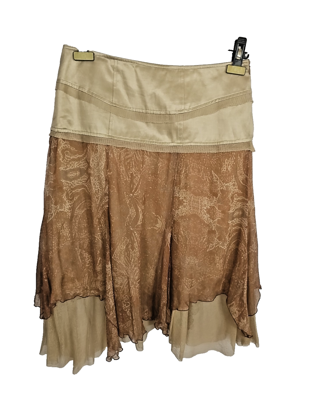 EK969 Damen Rock I Blues Made In Iraly Beige Gr400