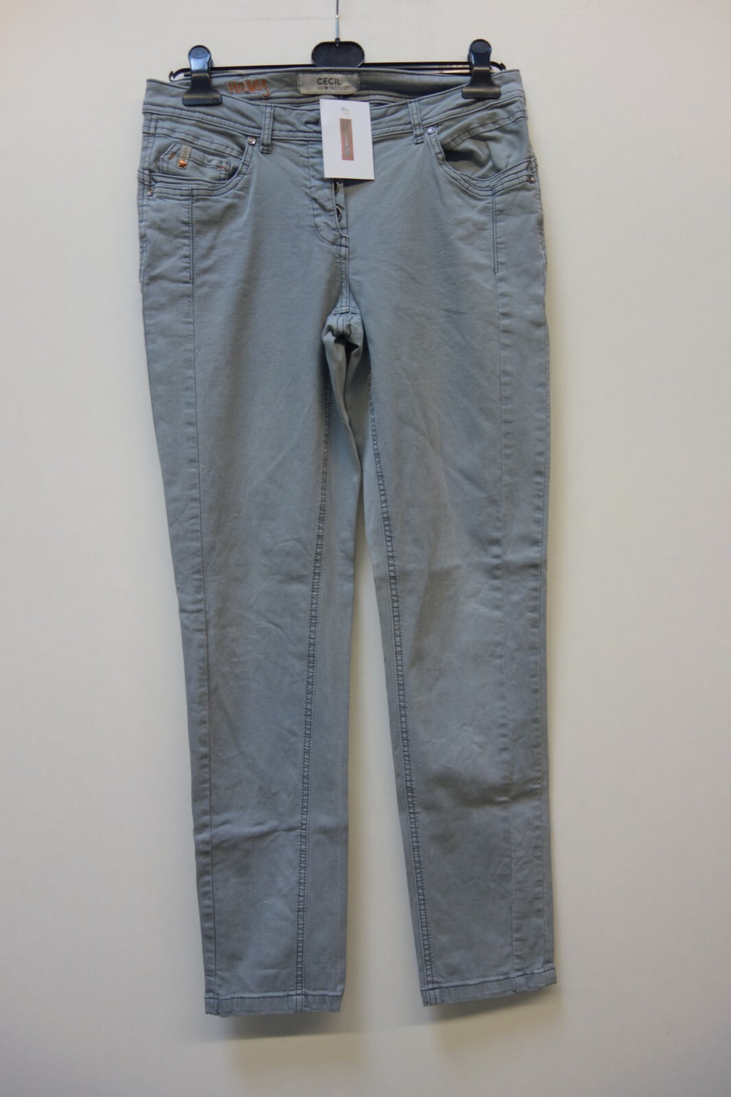 EK3422 Damen Hose von Cecil, grau, Gr. 290
