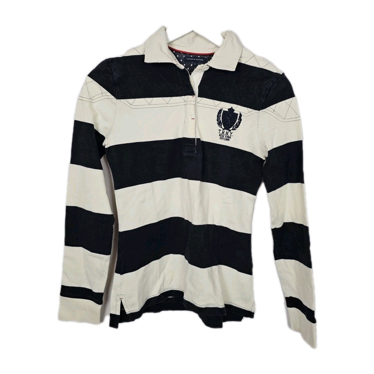 EK8704 Herren Hemd von Tommy Hilfiger, Blau/Weiß, Gr. S0