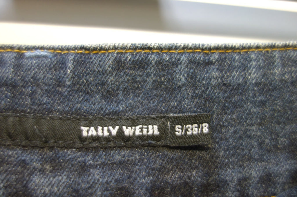 EK1505 Damen Jeansrock von Tally Weijl, denim, Gr. S3