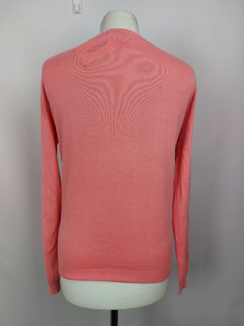EK3413 Damen Strickjacke von Abercrombie & Fitch, Koralle, Gr. S4