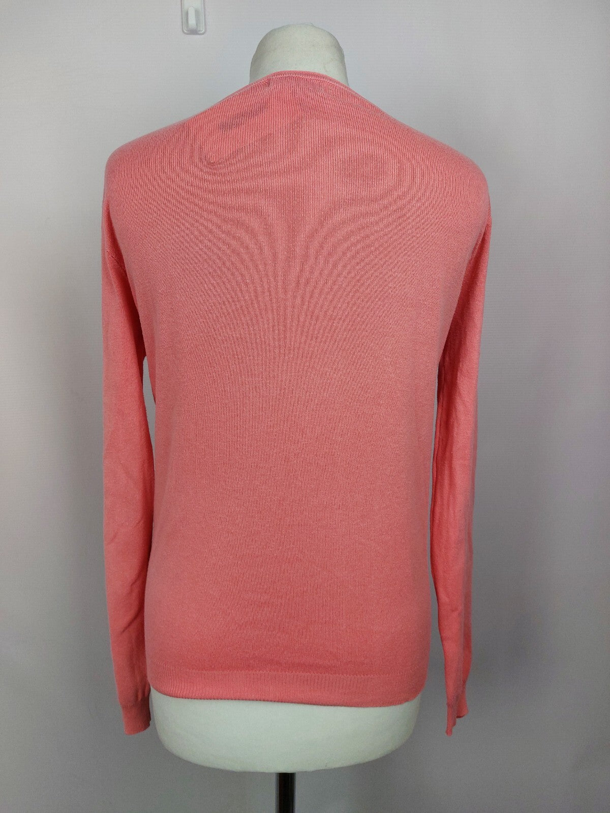 EK3413 Damen Strickjacke von Abercrombie & Fitch, Koralle, Gr. S4