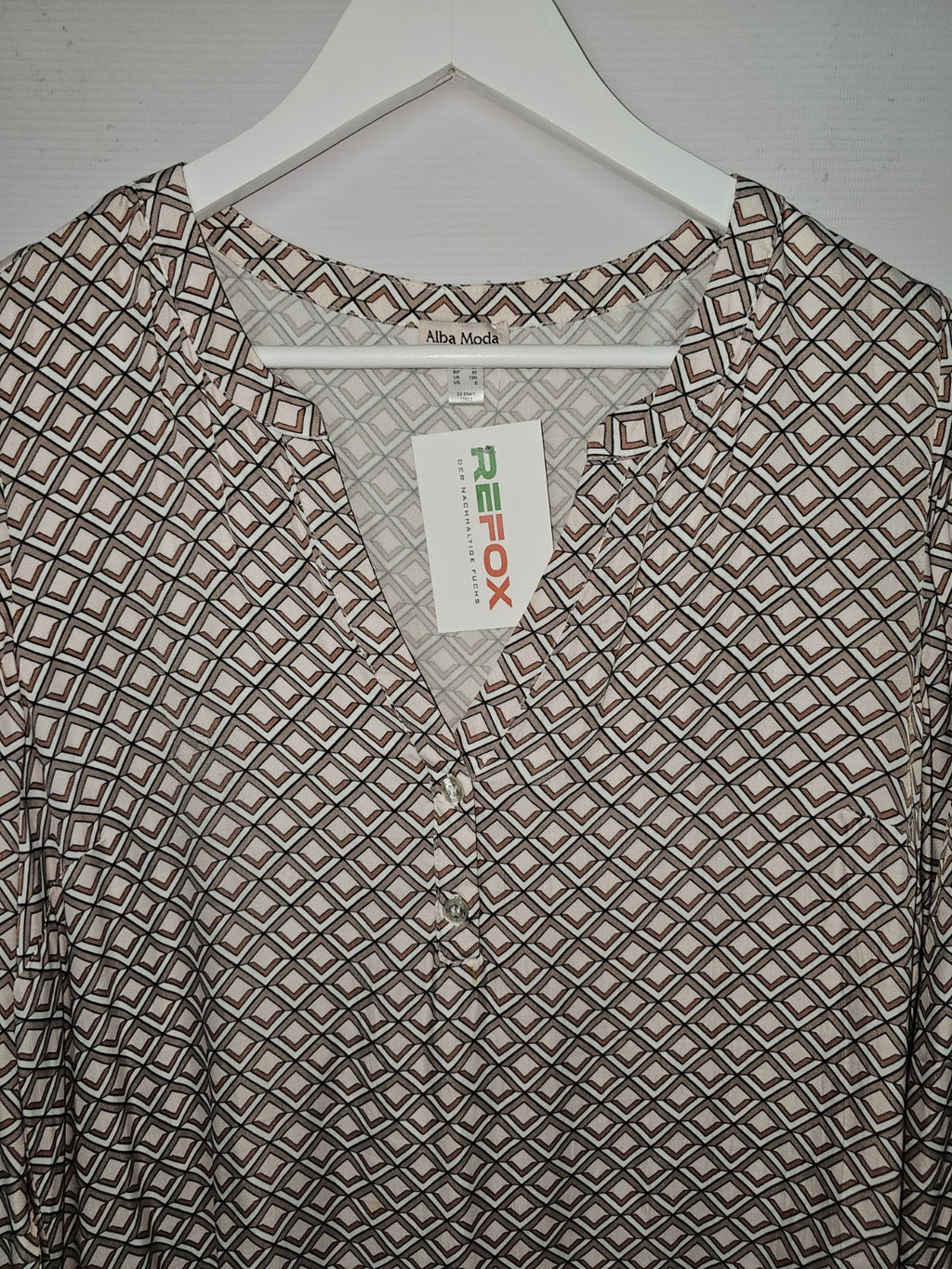 EK8615 Damen Bluse von Alba Moda, Rosa, Gr. 381