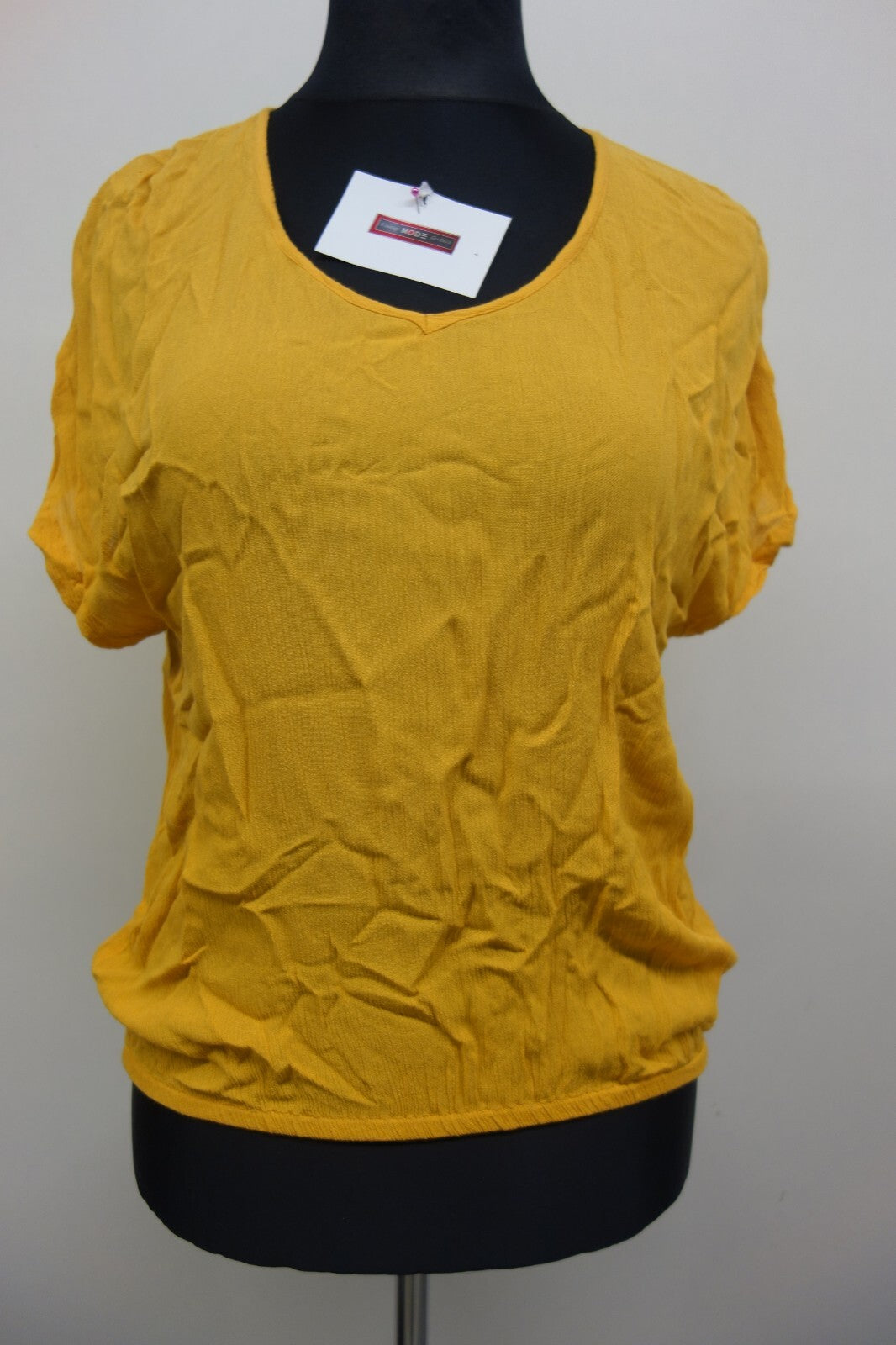 EK2392 Damen T-Shirt von Kaffe, senfgelb, Gr. 360