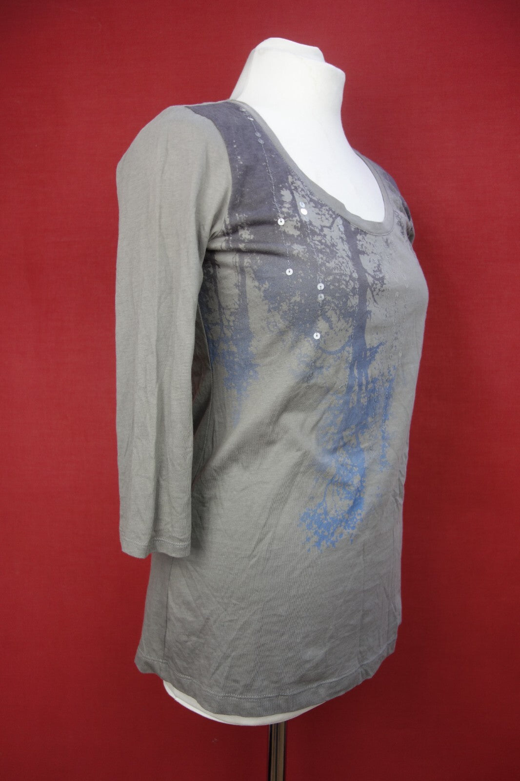 EK3925 Graues Langarmshirt von ESprit in M4