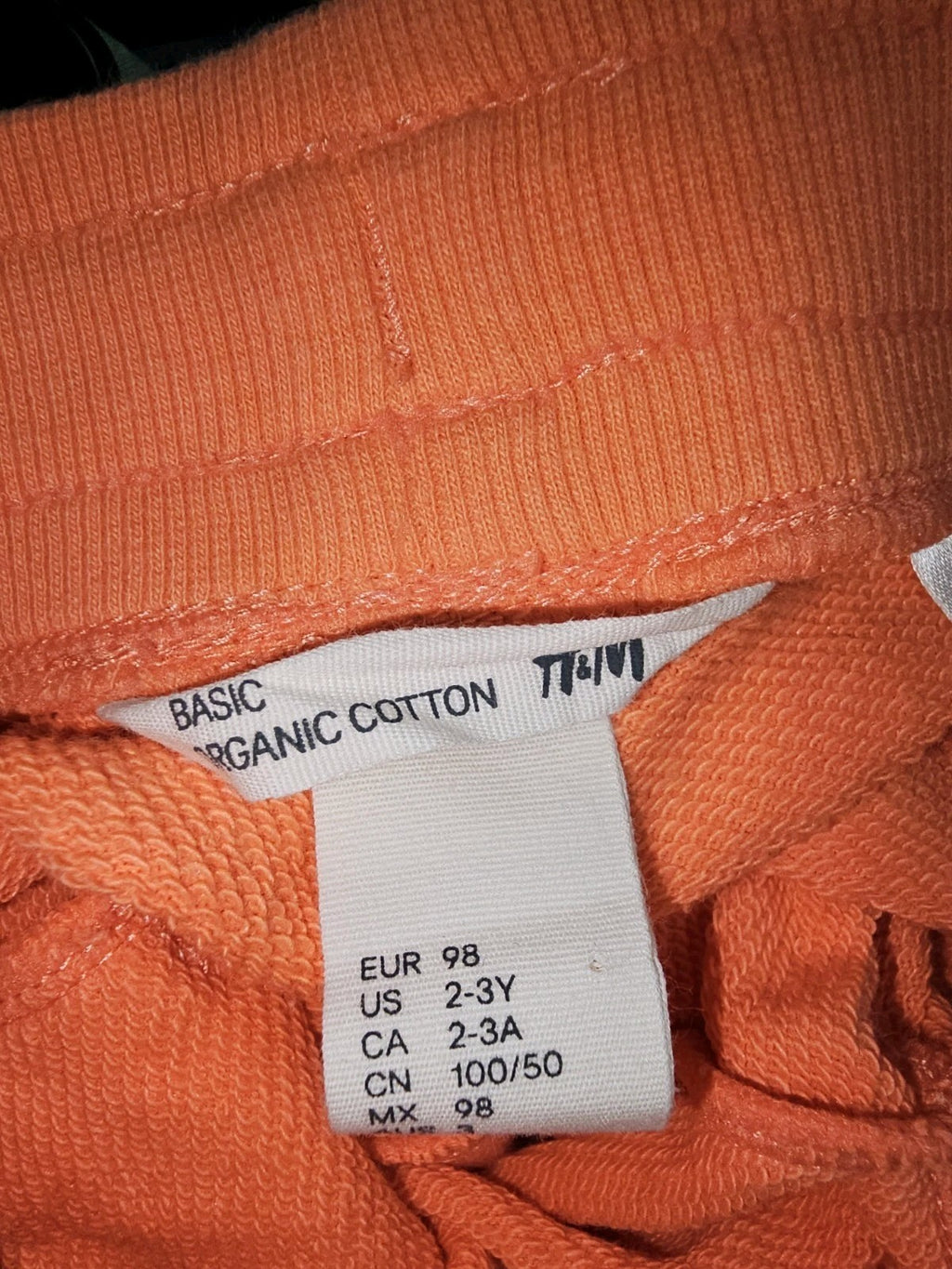 EK10731 Jungen Shorts von H&M, orange, Gr.982